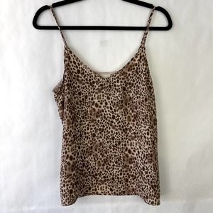a new day Leopard Print Camisole - Brown
